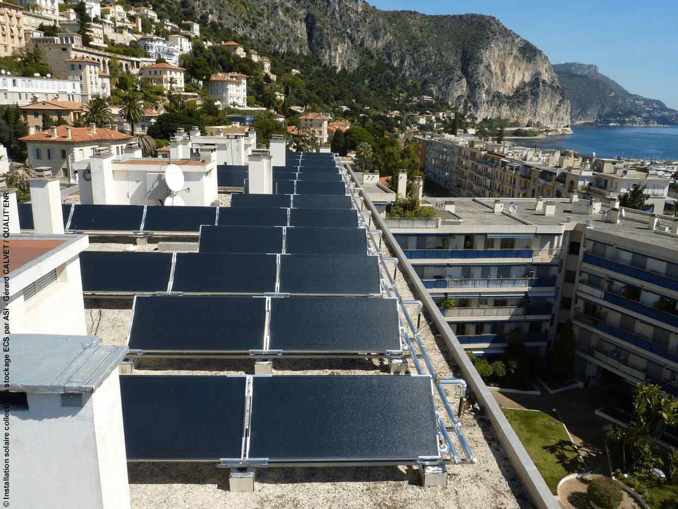 Panneaux solaires bâtiment
