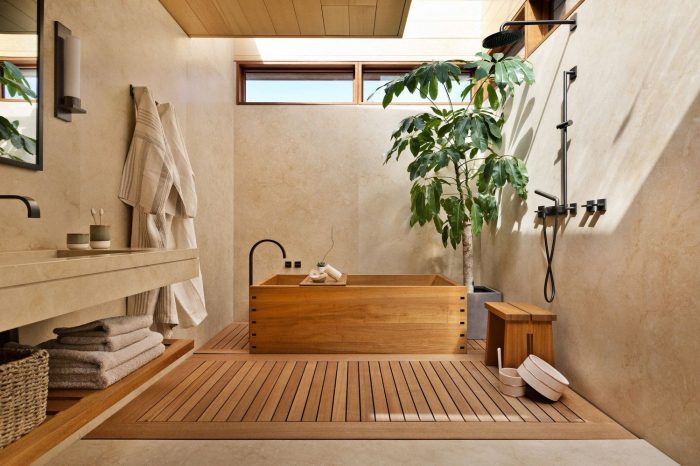 salle de bain japonaise